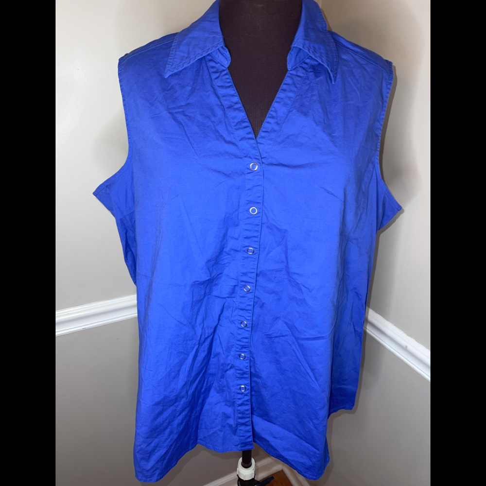 Avenue women’s sleeveless shirt sz 22/24